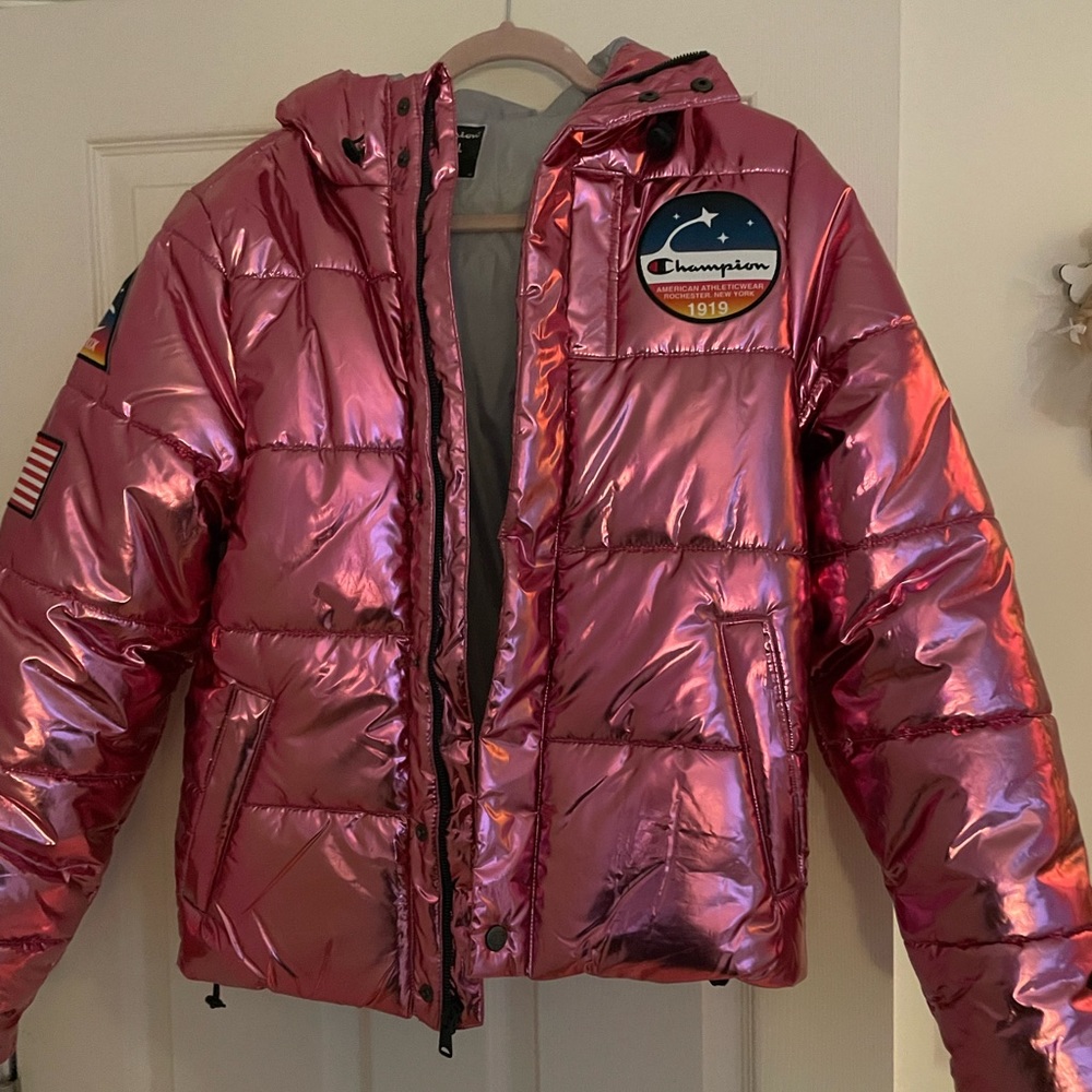 Champion X NASA Electric Pink Jacket